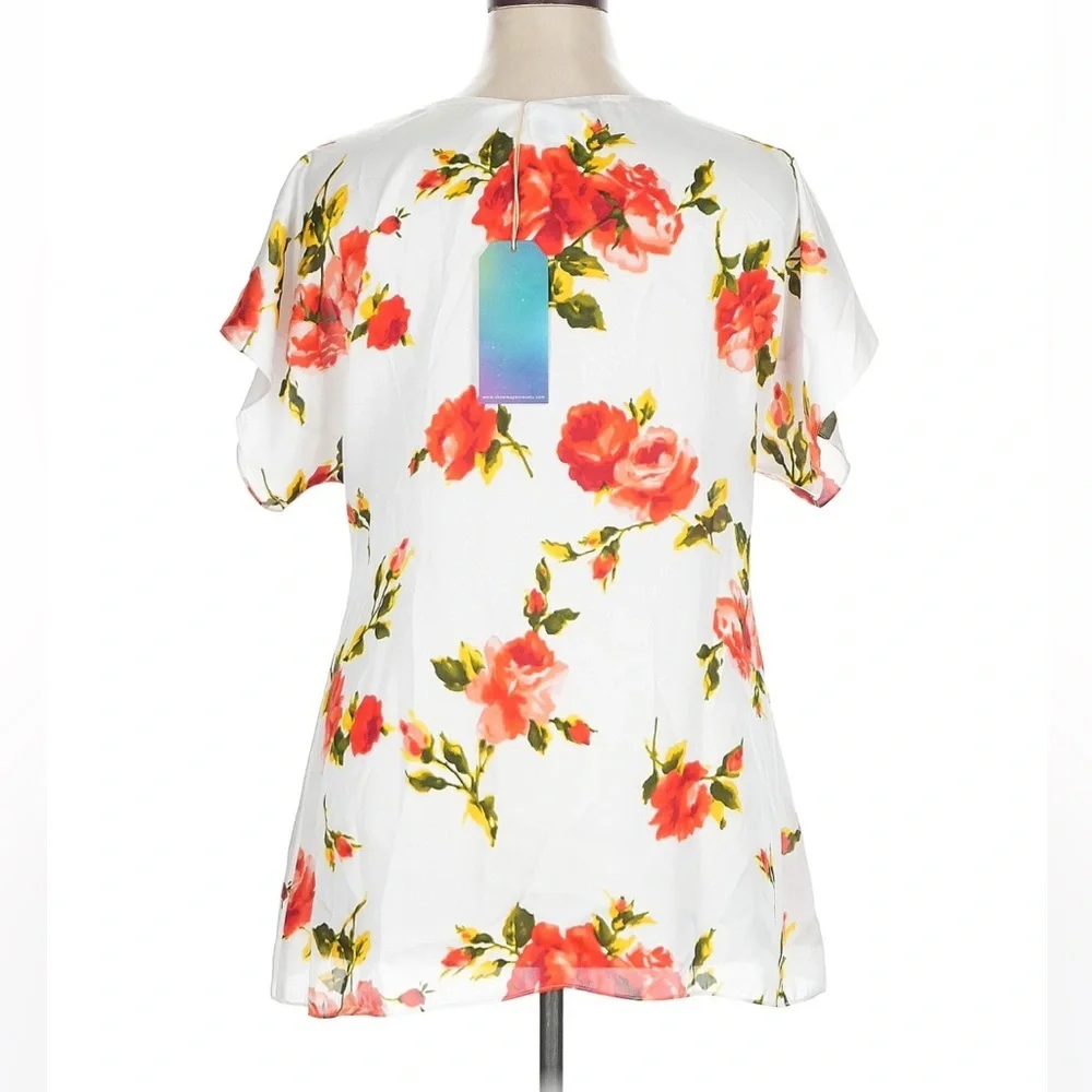 Show Me Your MuMu Kylie mini dress Rosa Bonita floral pattern NEW - Picture 3 of 7